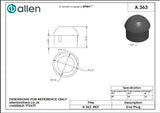 Allen公式図面・取扱説明書 (A.363)
