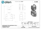 Allen公式図面・取扱説明書 (A.450)