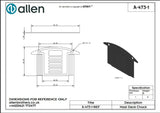 Allen公式図面・取扱説明書 (A.473-1)