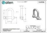 Allen公式図面・取扱説明書 (A-621106)