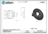 Allen公式図面・取扱説明書 (A.622)