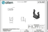 Allen公式図面・取扱説明書 (A.754)