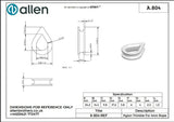 Allen公式図面・取扱説明書 (A.804)