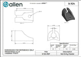 Allen公式図面・取扱説明書 (A.924)