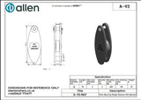 Allen公式図面・取扱説明書 (A..93)