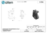 Allen公式図面・取扱説明書 (A.386)