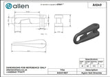 Allen公式図面・取扱説明書 (A1049)
