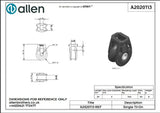 Allen公式図面・取扱説明書 (A2020Ti3)