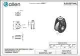 Allen公式図面・取扱説明書 (A2020Tiihl)