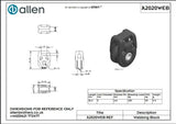 Allen公式図面・取扱説明書 (A2020WEB)