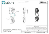 Allen公式図面・取扱説明書 (A2030R2)