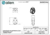 Allen公式図面・取扱説明書 (A2030TiiHL-)