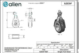 Allen公式図面・取扱説明書 (A2031F)
