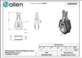 Allen公式図面・取扱説明書 (A2031SC)