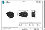 Allen公式図面・取扱説明書 (A20401C)