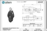 Allen公式図面・取扱説明書 (A20401F)