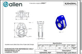 Allen公式図面・取扱説明書 (A2040XHL)