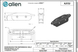 Allen公式図面・取扱説明書 (A2132)