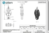 Allen公式図面・取扱説明書 (A2160FIDDLE)