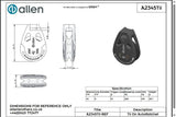 Allen公式図面・取扱説明書 (A2345Tii)