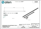 Allen公式図面・取扱説明書 (A3211)