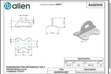 Allen公式図面・取扱説明書 (A4003MS)