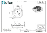 Allen公式図面・取扱説明書 (A4043N)