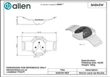 Allen公式図面・取扱説明書 (A4043W)