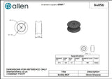 Allen公式図面・取扱説明書 (A4056)