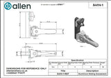 Allen公式図面・取扱説明書 (A4114-1)