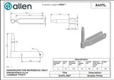 Allen公式図面・取扱説明書 (A4117L)
