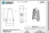 Allen公式図面・取扱説明書 (A4138)