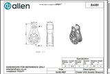 Allen公式図面・取扱説明書 (A4181)