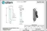 Allen公式図面・取扱説明書 (A4272-148)