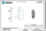 Allen公式図面・取扱説明書 (A4272S)