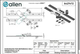Allen公式図面・取扱説明書 (A4274TZ)