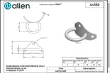 Allen公式図面・取扱説明書 (A4332)