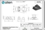 Allen公式図面・取扱説明書 (A4334)