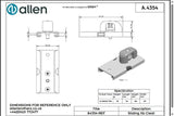 Allen公式図面・取扱説明書 (A4354)