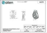 Allen公式図面・取扱説明書 (A4379)