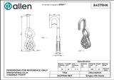 Allen公式図面・取扱説明書 (A4379HK)