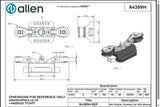 Allen公式図面・取扱説明書 (A4389M)
