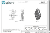 Allen公式図面・取扱説明書 (A4393)