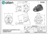 Allen公式図面・取扱説明書 (A4466)