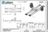 Allen公式図面・取扱説明書 (A4474-76)
