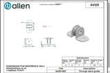 Allen公式図面・取扱説明書 (A4501)