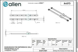 Allen公式図面・取扱説明書 (A4573)