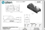 Allen公式図面・取扱説明書 (A4591)