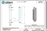 Allen公式図面・取扱説明書 (A4772)