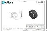 Allen公式図面・取扱説明書 (A4886B)